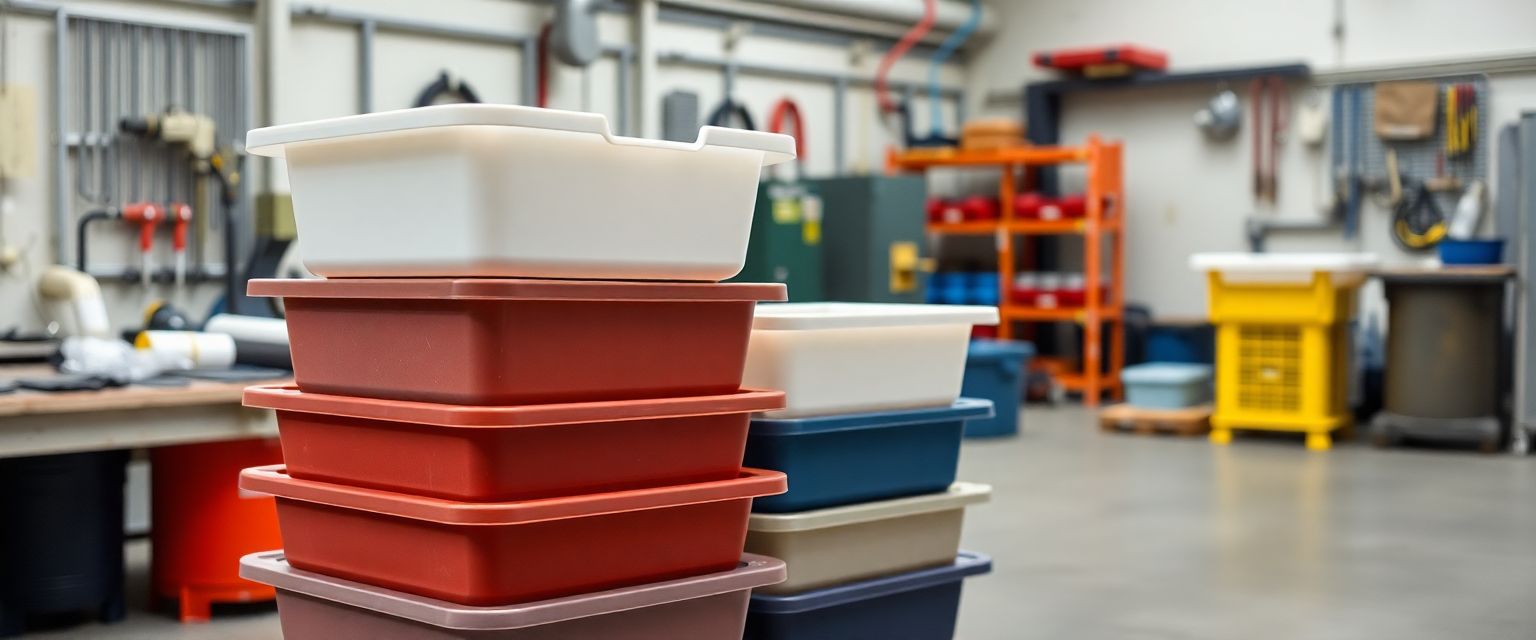 Palanganas de Plastico Cuadrada